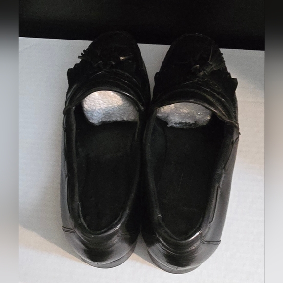 Johnston & Murphy Cellini Black Leather Tassel Loafers Men's Size 9 M Dress Shoe - Picture 9 of 13
